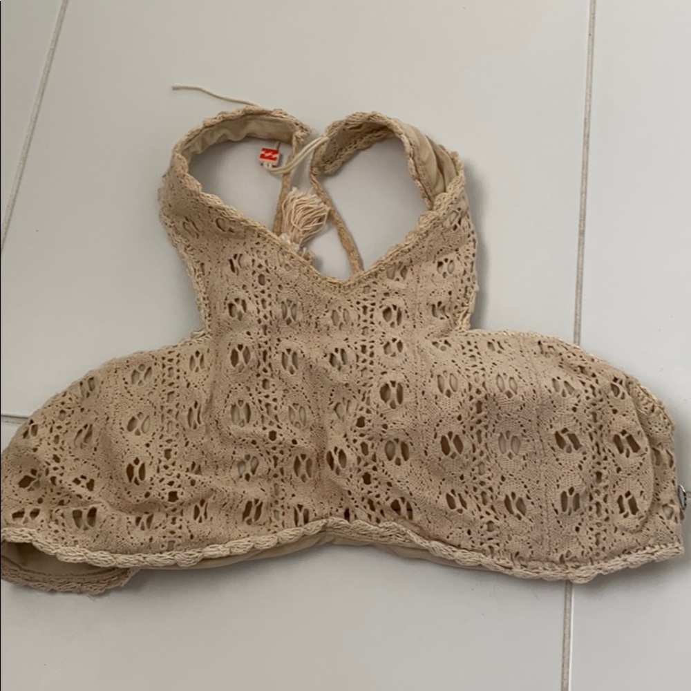 Billabong high neck lace top